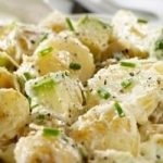 Ricette: insalata di patate, cetrioli e yogurt