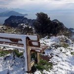 Capri come Cortina: l'isola imbiancata dalla neve