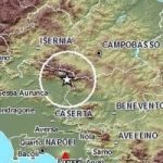Forte Terremoto in Campania: scossa di magnitudo 4.9