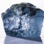 Un diamante blu scoperto in Sudafrica. Foto