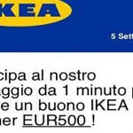Attenti alla truffa del falso sondaggio IKEA