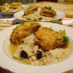 Le ricette di Elena, una cena a base di pesce, couscous e frittelle dolci