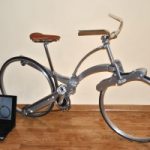 Ecoinvenzioni: la bici pieghevole senza raggi che si mette nello zaino