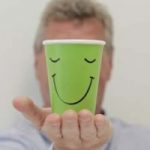 La tazza da caffe' take away al 100% riciclabile