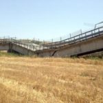 Crolla ponte ad Agrigento. Incindenti e feriti