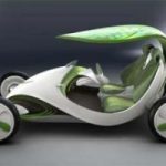 L'auto del futuro? A forma di foglia, alimentata da sole e vento