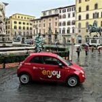 Le 500 rosse invadono Firenze: il carsharing Eni arriva nel capoluogo Toscano