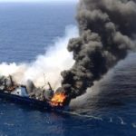 Il peschereccio Oleg Naydenov sversa carburante in mare