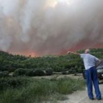 Maxi incendio in Spagna. Evacuate le colline della regione Aragona