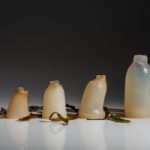 Bottiglie fatte di alghe biodegradabili