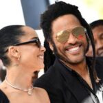 Lenny Kravitz scopre la stella sulla Walk of Fame: la battuta della figlia