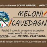 Europee, a Cesenatico sicuri della candidatura di Meloni: già stampati i volantini