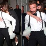 Victoria Beckham, 50 anni tra amici vip e balli con le Spice Girl. Ed esce sulle spalle del marito D...