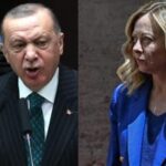 Erdogan a Meloni: Italia riconosca Stato palestinese