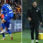 Frosinone in Serie B, Empoli batte Roma allo scadere e si salva