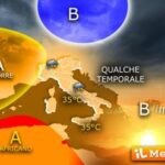 Caldo senz'afa e con qualche acquazzone: torna l'estate 'di una volta'