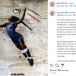 Paola Egonu contro odio e razzismo nel nuovo murales di Laika