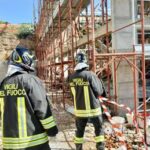 Enna, crolla solaio di edificio in costruzione: feriti 4 operai, uno è grave