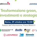 Trasformazione green, investimenti e strategie: evento Adnkronos Q&A il 29 ottobre - Diretta dal...