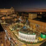 Webuild, svelata a Piazza Venezia la prima opera di Murales