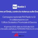 Violenza su donne, campagna itinerante di Rai Radio 1 Grr fa tappa a Savona